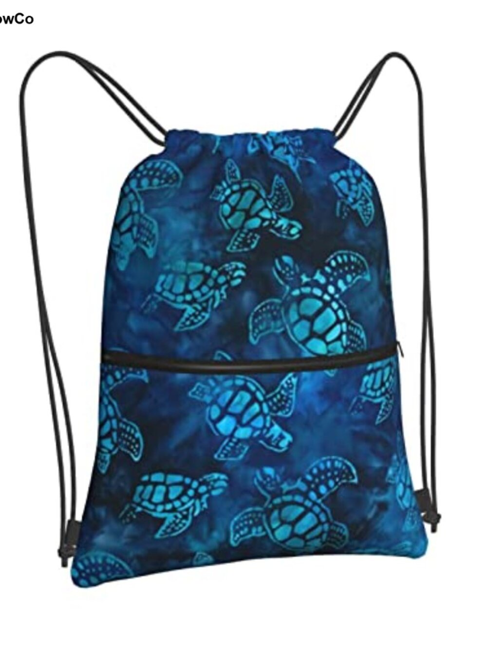 Waterproof Polyester Drawstring Backpack Gym Sackpack Lightweight Unisex Travel